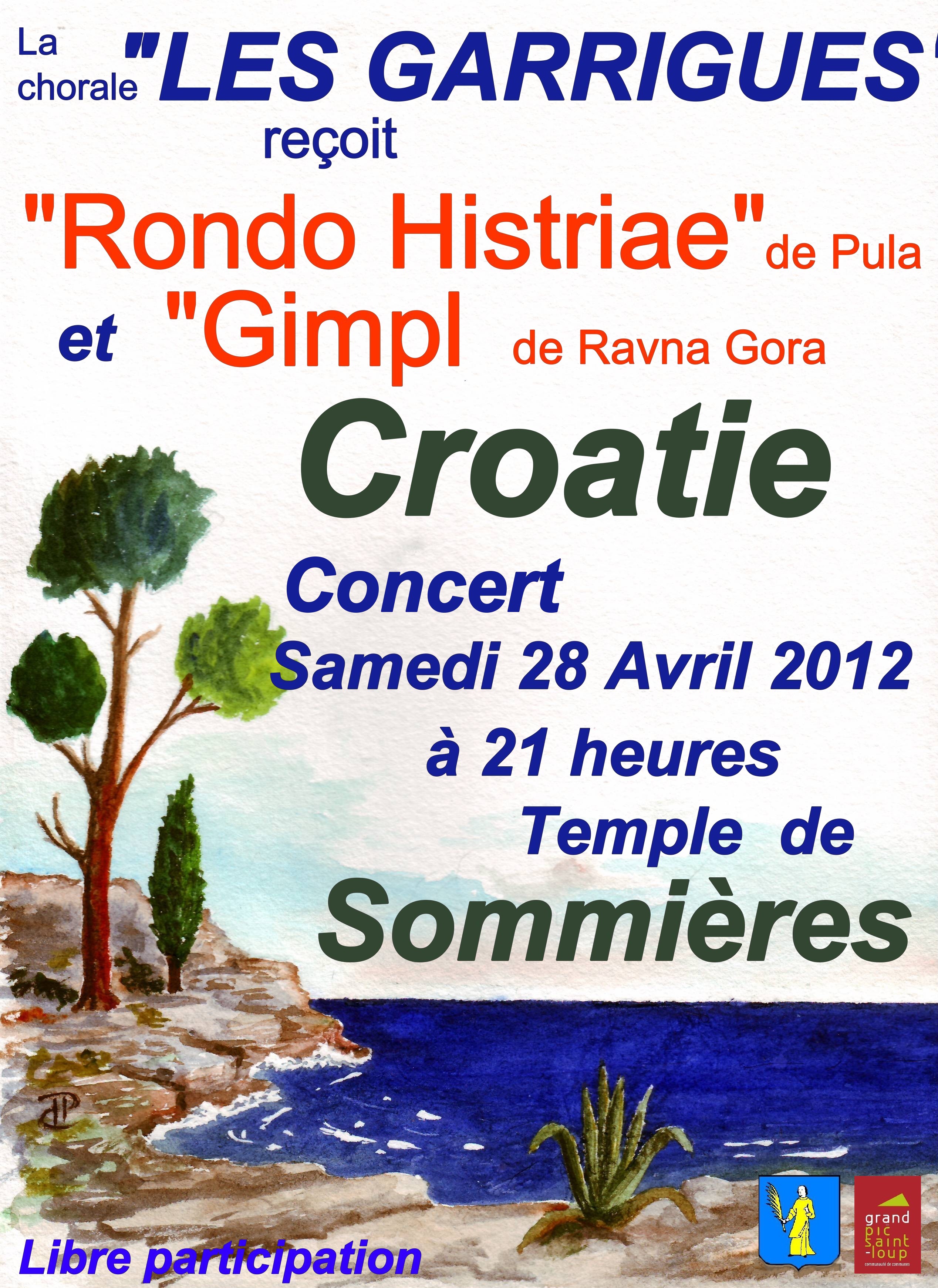 Concert Sommières 28 Avril 2012