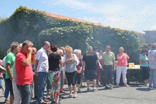 Les choristes en spectateurs