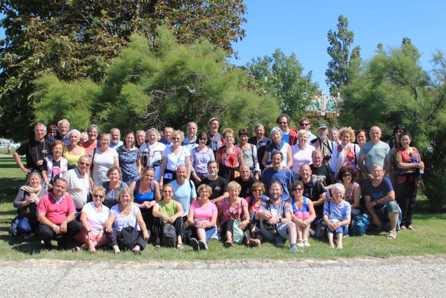 Le groupe à Talmont sur Gironde